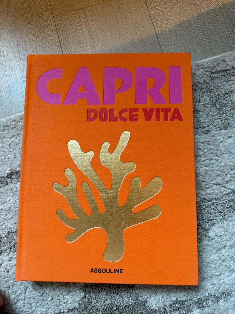 Capri Assouline Coffee table book